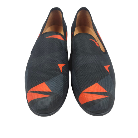 Duke + Dexter Volt Camo Orange Black Loafers - Size 13